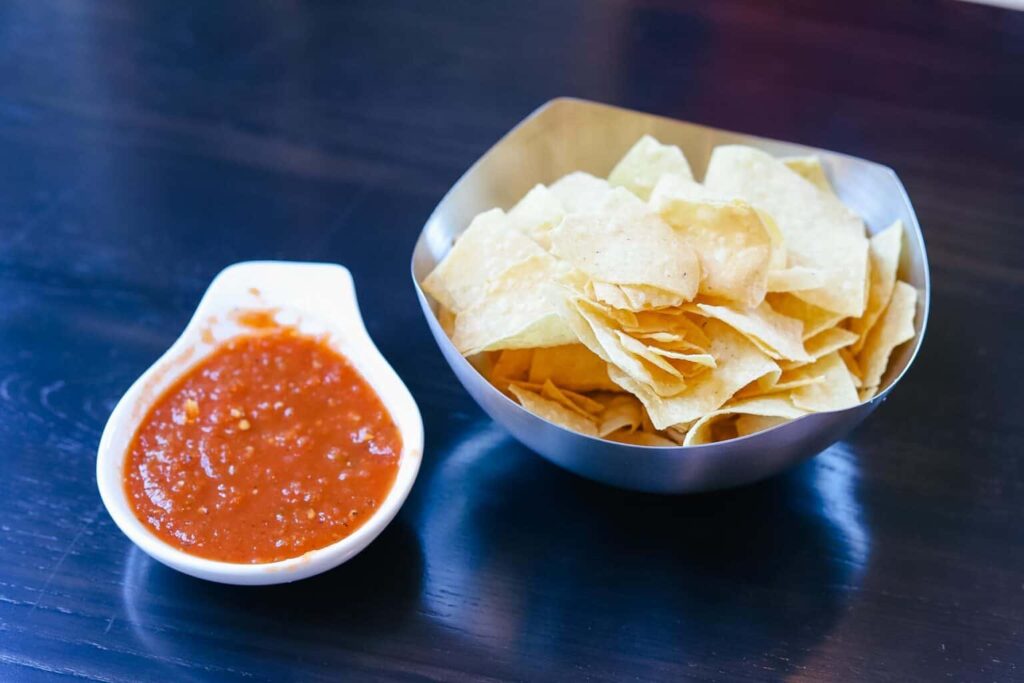 Rosa Mexciano chips and salsa 