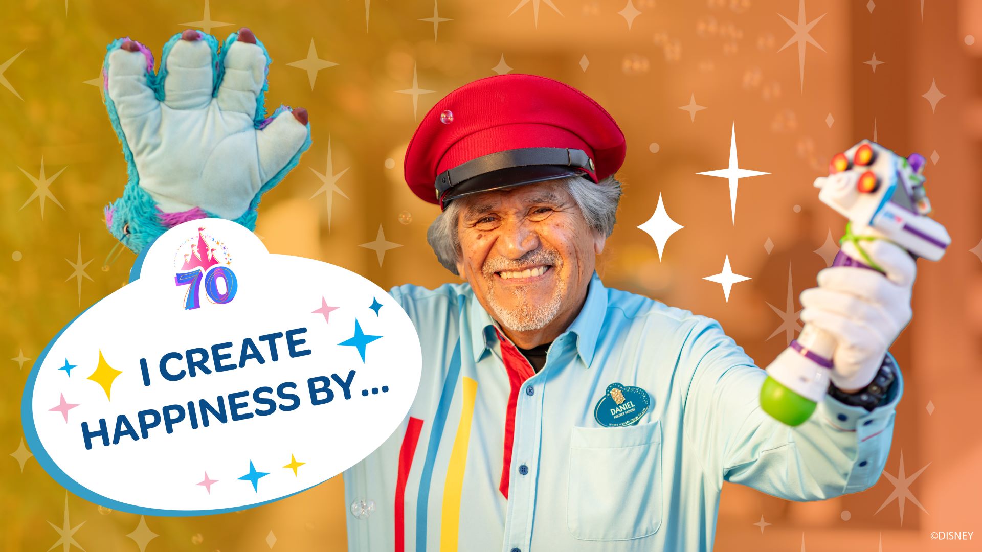 Disneyland Cast Member Creates Happiness by Making Magic One Bubble at a Time