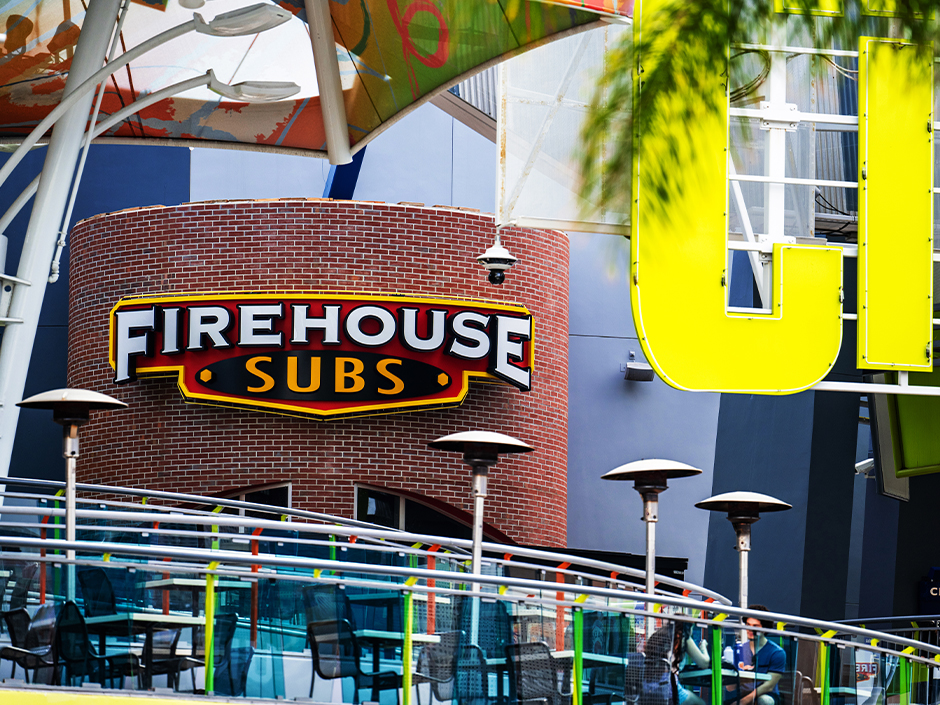 Firehouse Subs building.