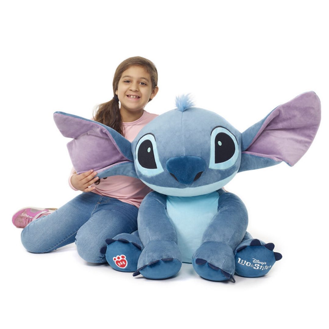 Giant Disney Stitch Plush from Build-A-Bear 